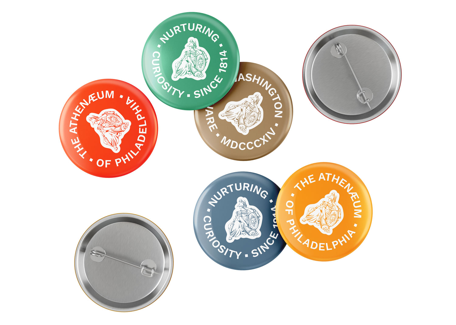 Athenaeum badges